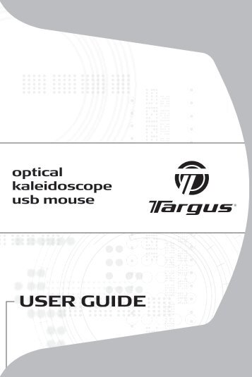 USER GUIDE - Targus