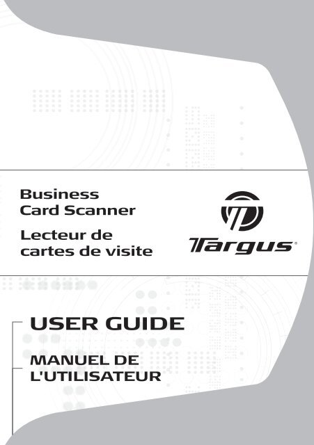 AWU04 User Manual full version (CA) - Targus