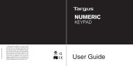 User Guide - Targus