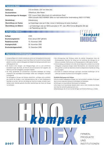 HNO kompakt - Kaden Verlag