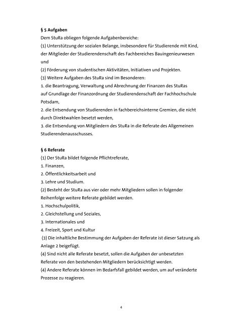 Satzung des Studierendenrates Bauingenieurwesen FB 3 der ...