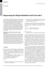 (Drucken - Begrenzung der Biegeschlankheit nach Eurocode 2 ...