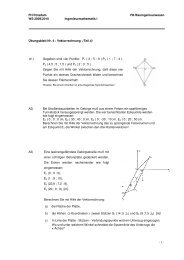 Vektorrechnung (Teil 4) - Bauingenieurwesen