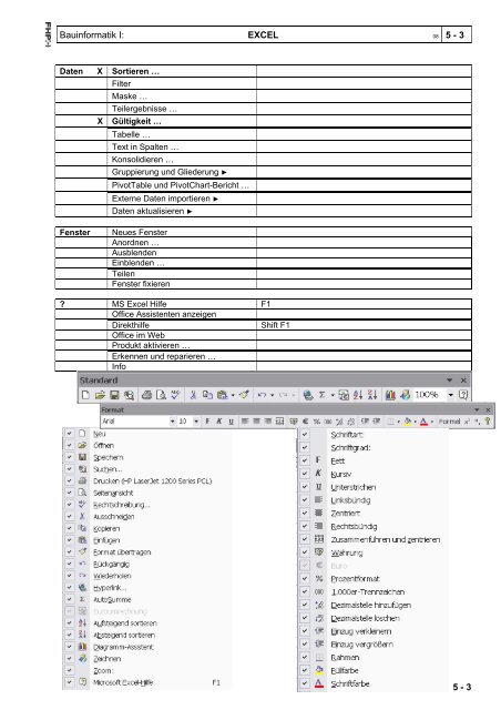 5. 0 EXCEL