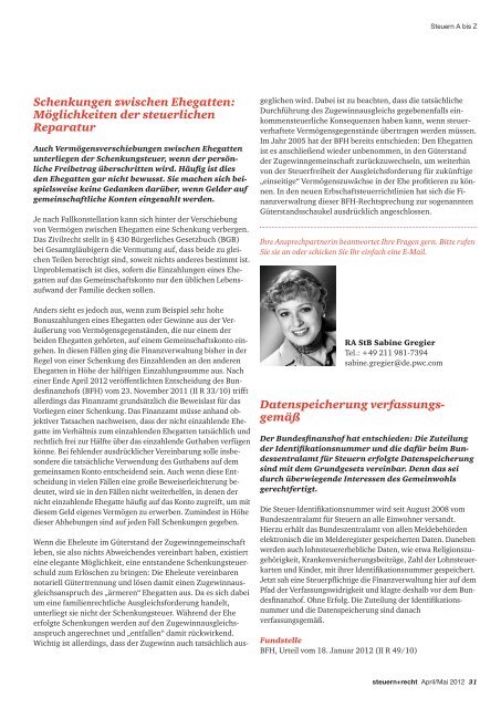 steuern_recht_5_2012 - PwC Blogs