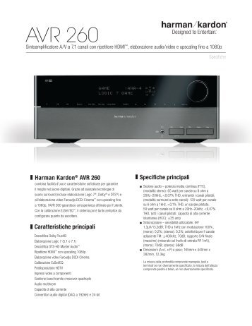 AVR 260 - Harman Kardon