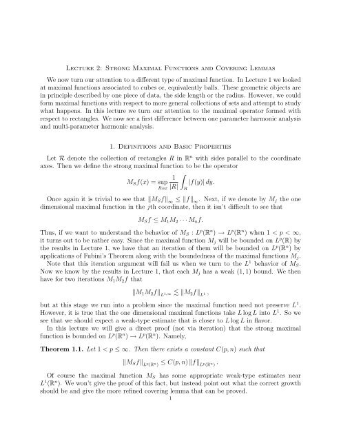 Lecture 2 - Internet Analysis Seminar