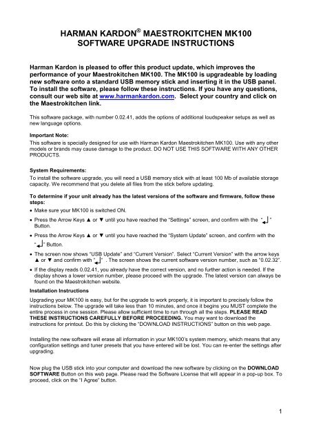 harman kardon website