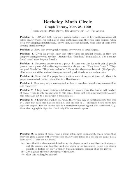 PDF - Berkeley Math Circle