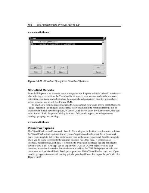 Chapter 16 Customizing Your Development ... - dFPUG-Portal