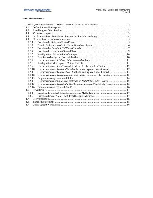 vdxExplorerTree – One To Many Datenmanipulation ... - dFPUG-Portal