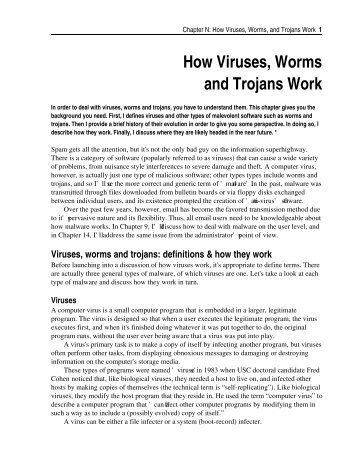 How Viruses, Worms and Trojans Work - dFPUG-Portal