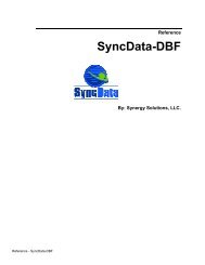 SyncData-DBF - dFPUG-Portal