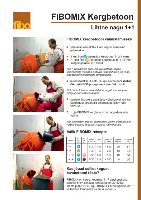 FiboMIX_Lihtne nagu 1+1.indd - Weber