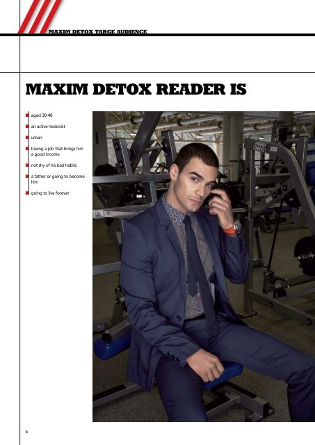 MAXIM detoX reAder Is