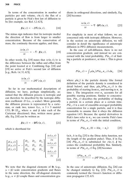 Pulsed-field gradient nuclear magnetic resonance as a tool for ...