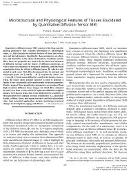 Microstructural and Physiological Features of Tissues Elucidated by ...