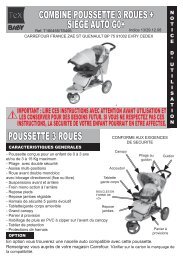 NOTICE COMBINE 3 ROUES TEX INDICE 13.indd - Carrefour.fr