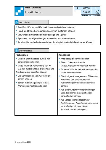 Körnen - aktionbildung