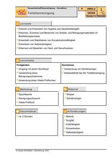 aktionbildung Unterweisungsmaterial