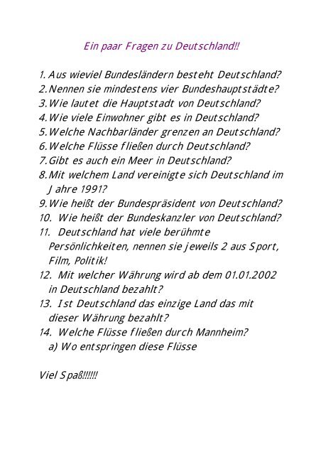 10 Quizfragen zum Allgemeinwissen: Bereit für den Start?