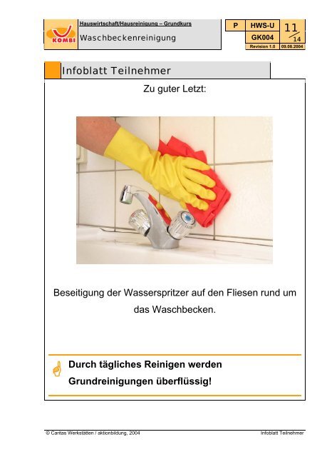 aktionbildung Unterweisungsmaterial