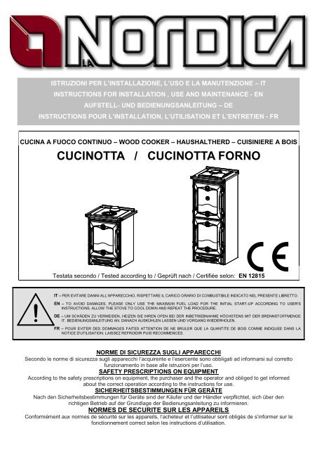 CUCINOTTA / CUCINOTTA FORNO - Narvells