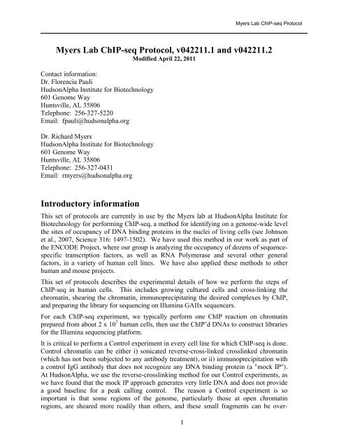 Myers Lab ChIP-seq Protocol v042211_FPedits