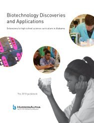 2010 Guidebook.pdf - HudsonAlpha Institute for Biotechnology