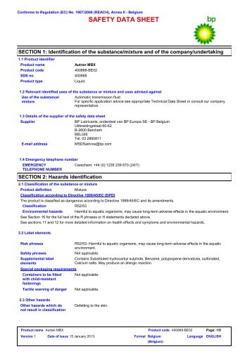 179250Autran MBX.pdf - Castrol - PDS & MSDS Search