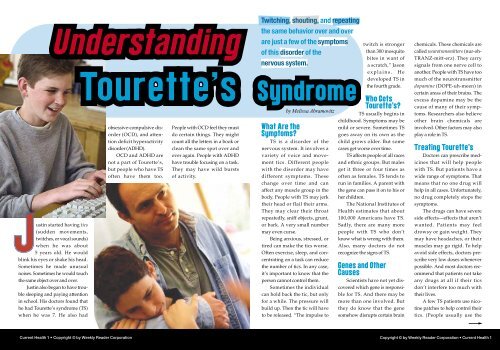 Who Gets Tourette's? Genes and Other Causes What Are the ...