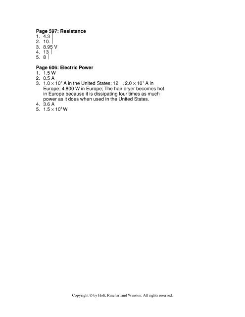 Math Skills: More Practice