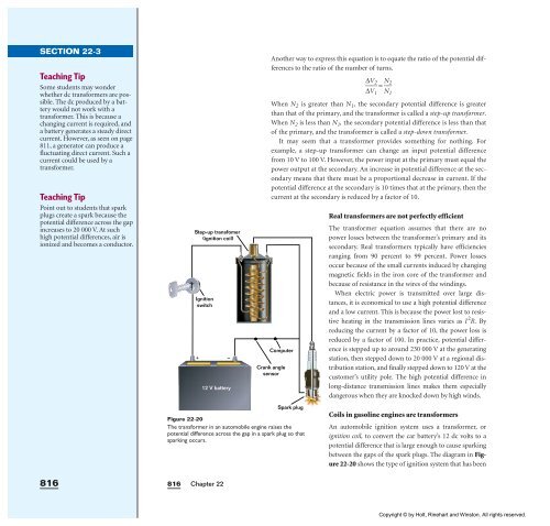 Induction and Alternating Current with teacher's notes