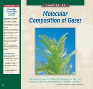 Molecular Composition of Gases