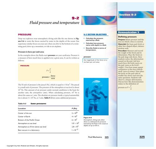 Fluid Mechanics with teacher's notes