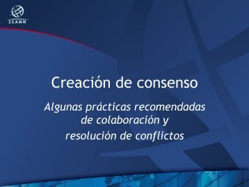 Creación de consenso - Costa Rica