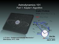 Astrodynamics 101 - DerAstrodynamics.com