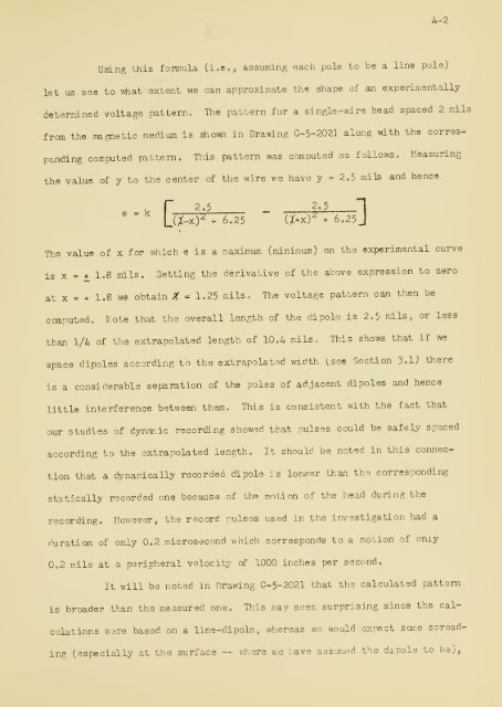 First progress report on a multi-channel magnetic drum inner ...