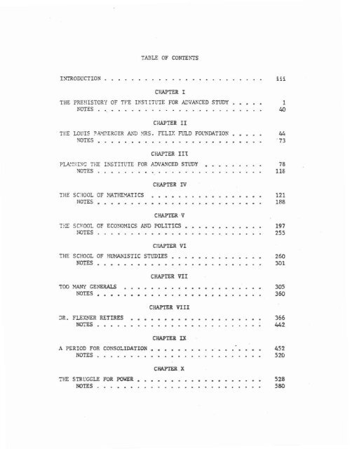 Part 1 - The Institute Libraries - Institute for Advanced Study