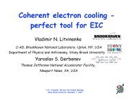 Coherent electron cooling - perfect tool for EIC - CASA