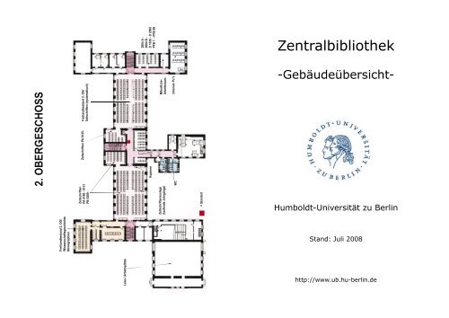 Gebäudeübersicht - Universitätsbibliothek der HU Berlin