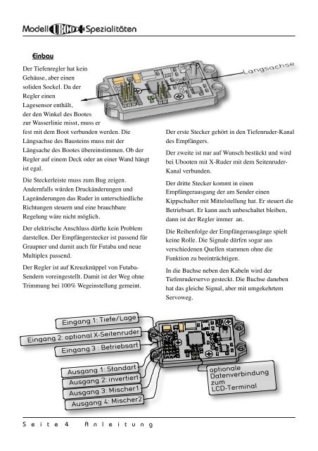 Anleitung als PDF - Modell-Uboot-Spezialitäten