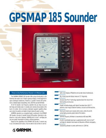 *GPSMAP 185 SpecSht.lyt - Garmin