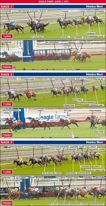 RACE 3 RACE 2 RACE 1 - The Courier-Mail