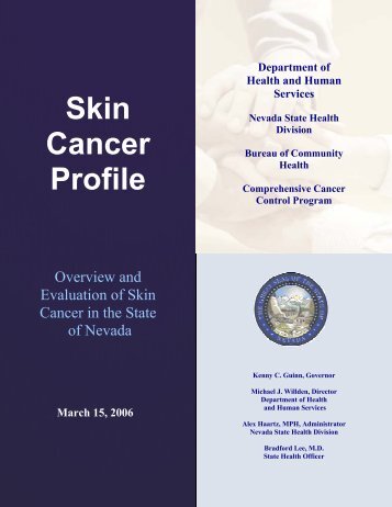 Skin Cancer Profile - Nevada State Health Division - State of Nevada