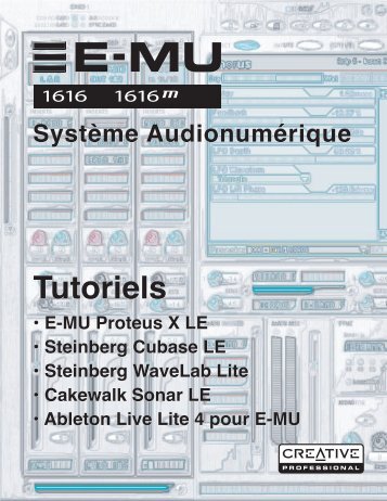 Steinberg Cubase LE - Creative