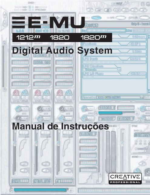 E-MU Digital Audio System OpMan - Portuguese - Version ... - Creative