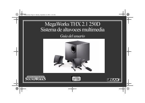 MegaWorks THX 2.1 250D Sistema de altavoces multimedia - Creative