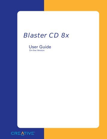 Blaster CD 8x - Creative