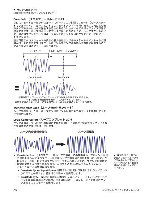 Creative Professional Emulator X2リファレンスマニュアル